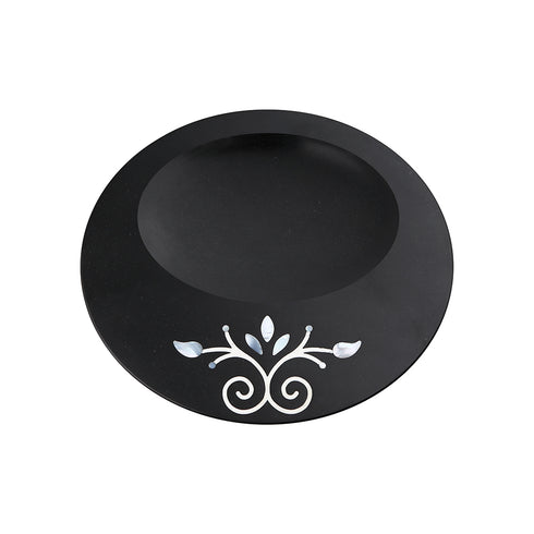 Serving Platter with Mother of Pearl Inlay